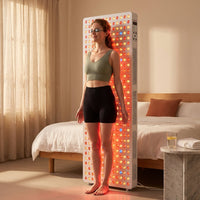 Red Light Therapy Full Body Panel, 480/630/660/810/830/850/1060Nm Blue Red near Infrared Light Device with 480 Dual Chip Clinical Grade Leds, Remote Control, Timer for Face, Body, BO-2400 — Lifestyle